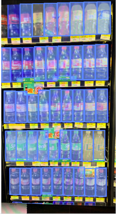 Delicious AI vendor preview of its scanning interface.